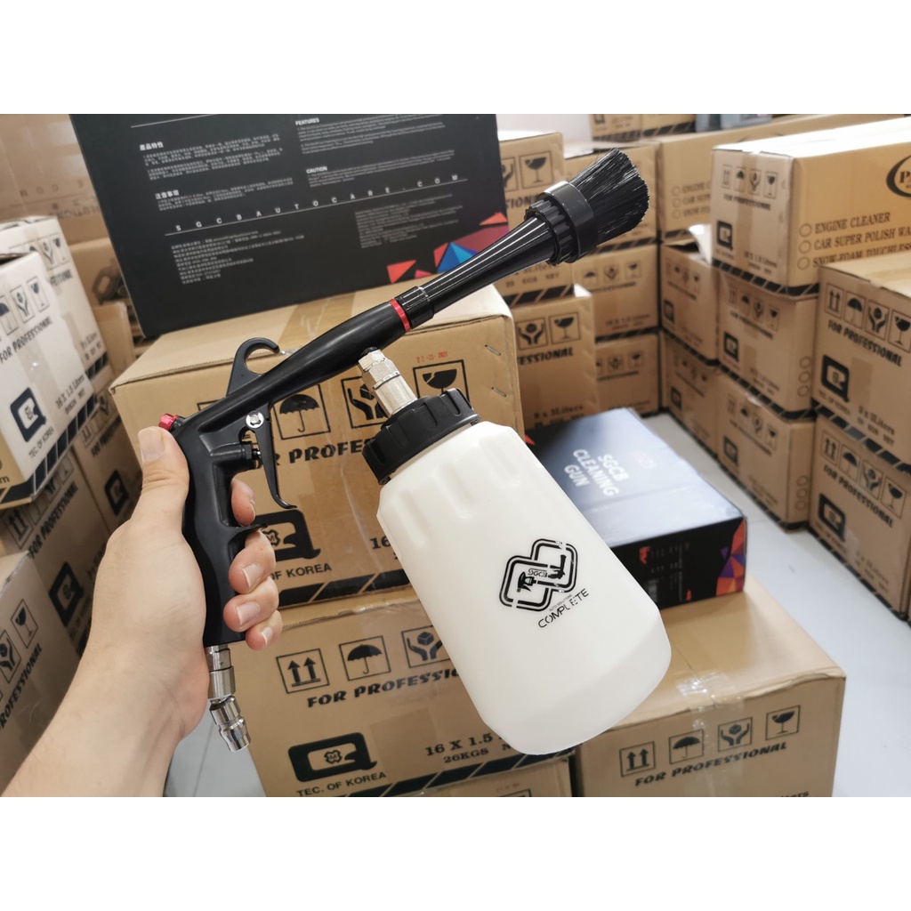Súng Vệ Sinh Nội Thất Xe SGCB Chuyên Dụng SGGC022 Kèm Bình (lõi nhựa)
