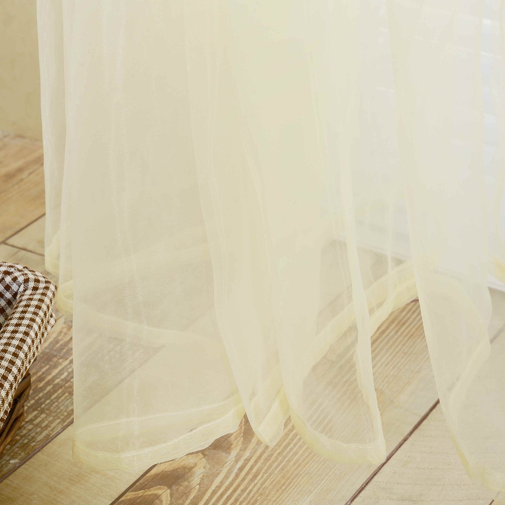 Rèm che cửa trang trí phòng ngủ, phòng khách phong cách đồng cỏ