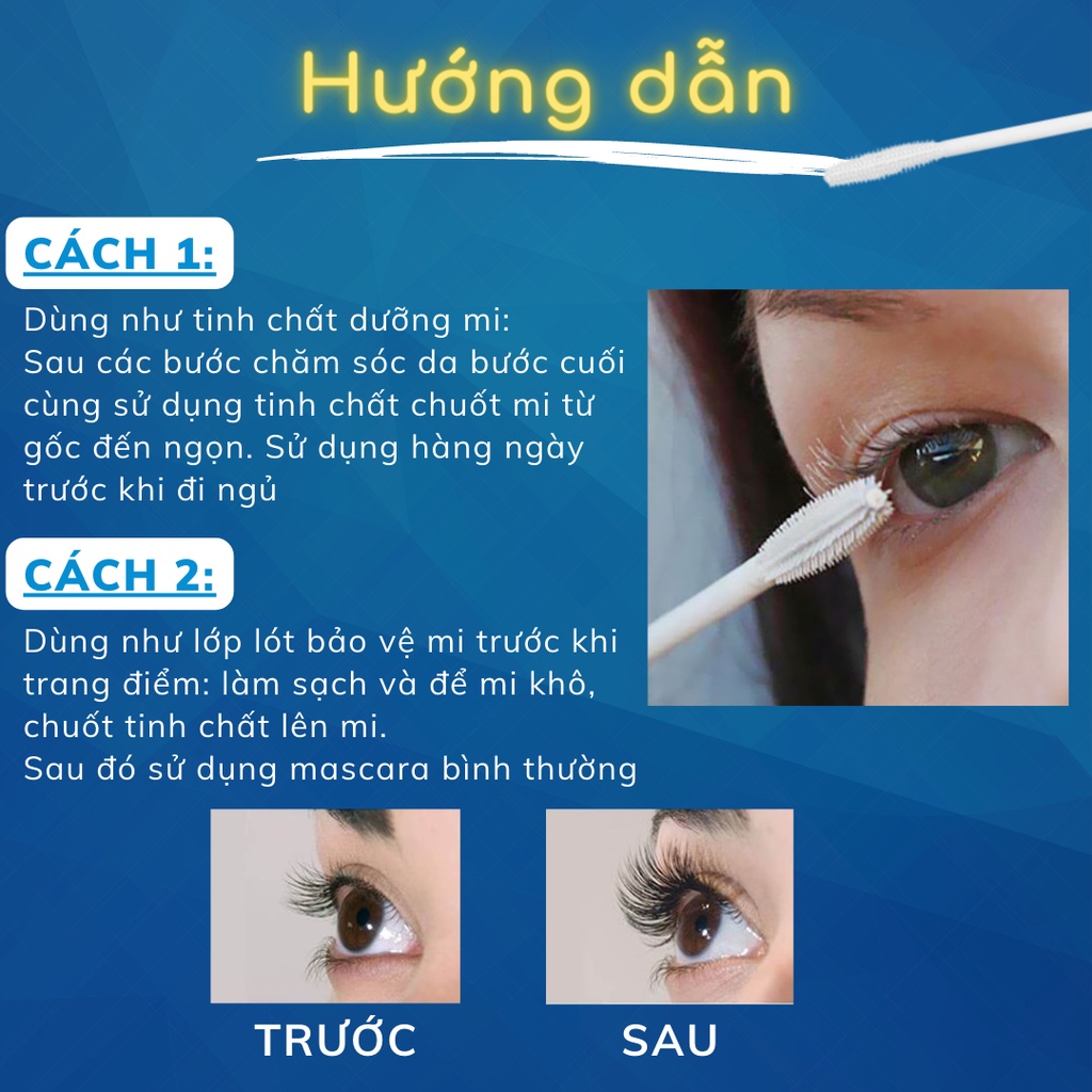 Tinh Chất Dưỡng Mi Eveline 8 in 1 Total Action Lash Therapy professional