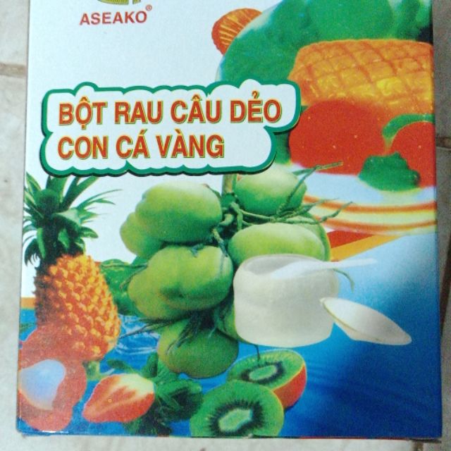 Hộp rau câu con cá dẻo ( hộp 12 gói)