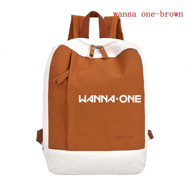 new wanna one bts exo monsta X backpack school bags balo thời trang Cặp đi học