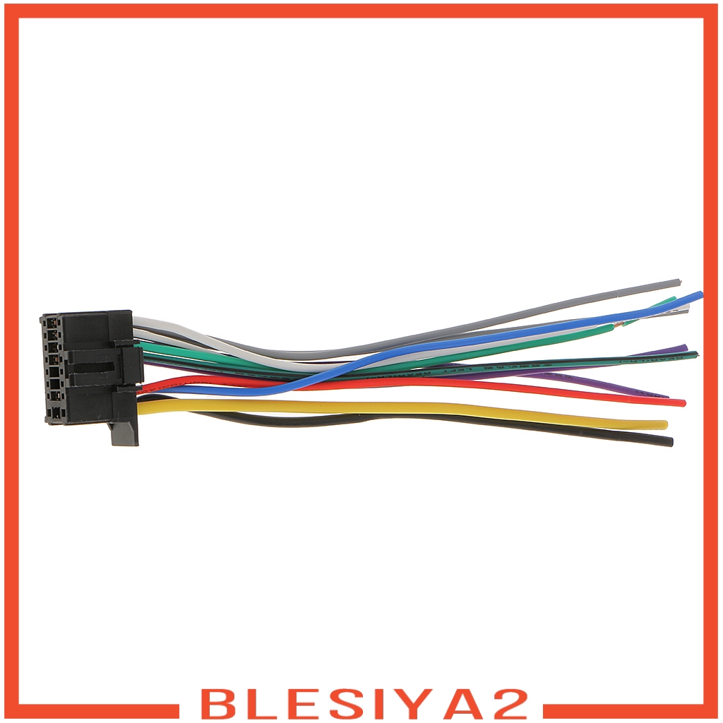 Bộ 2 Dây Điện Chuyển Đổi Phích Cắm CD RADIO Cho PIONEER 2350