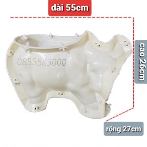 Khuôn đúc chậu cảnh hình con trâu