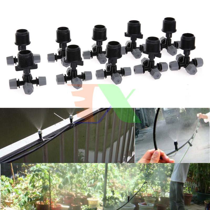 Béc tưới phun sương 4 đầu MT-309 30 lit / h + T 8/11-6mm