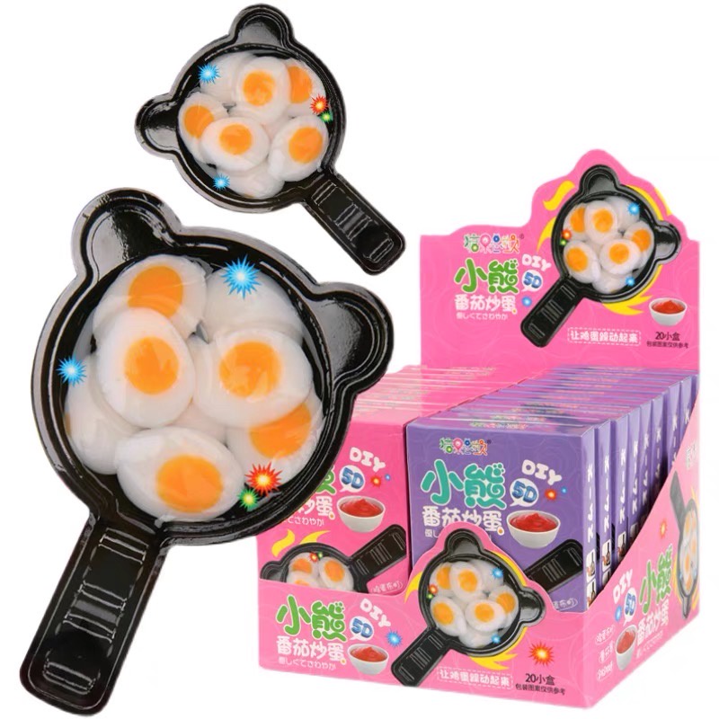 Pudding DIY thạch chảo trứng chiên cà chua 66g