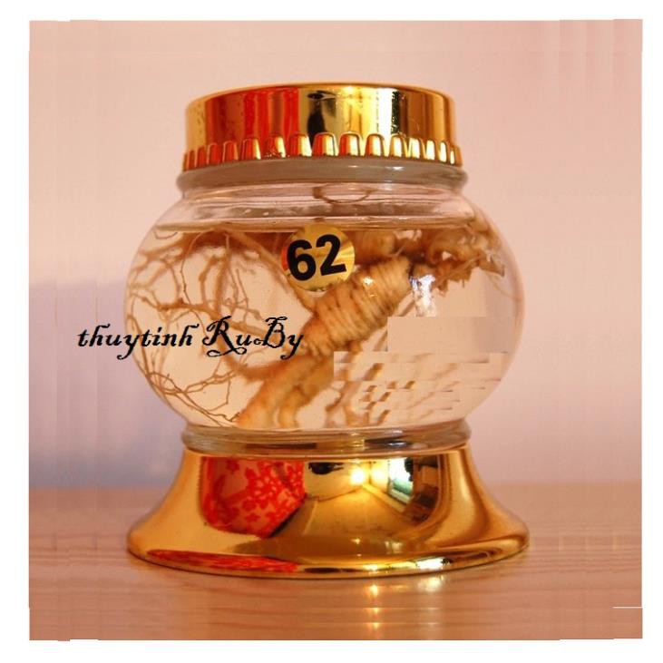 BÌNH NGÂM RƯỢU SÂM THỦY TINH 2,7 LÍT - BÌNH SÂM, HU SAM