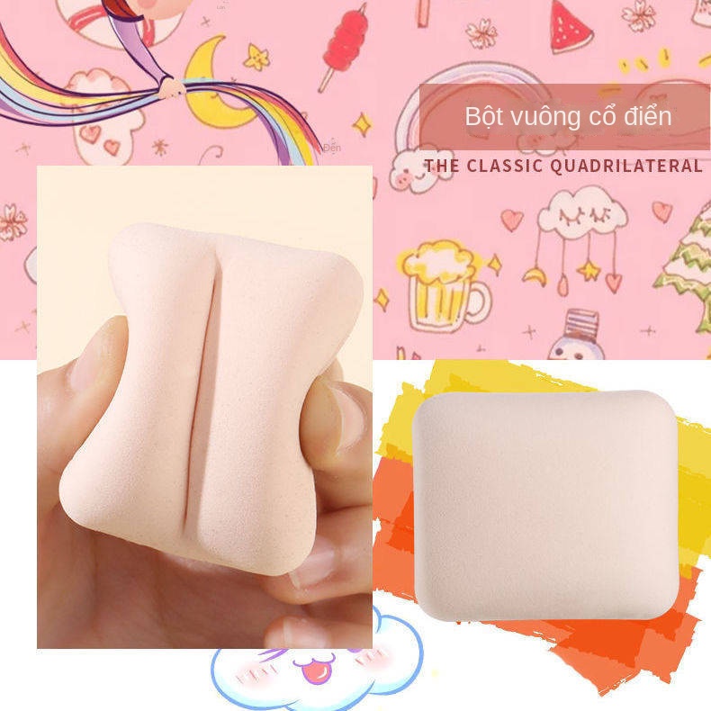 Cotton Sugar Gas Mat Powder Powder Powder Powder Cake Đặc biệt cho trang điểm bọt biển giọt nước không ăn bột | BigBuy360 - bigbuy360.vn