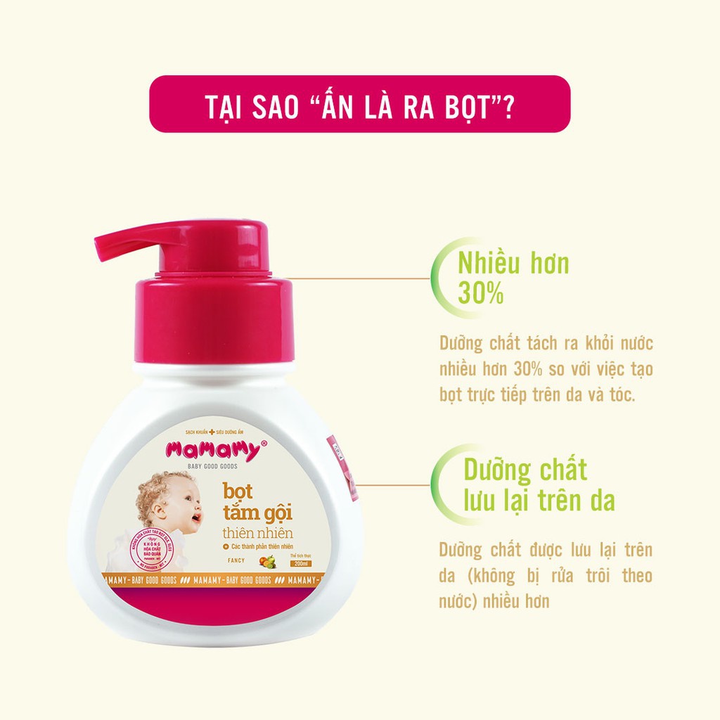 Set sản phẩm 1 dành cho Mẹ và bé Mamamy