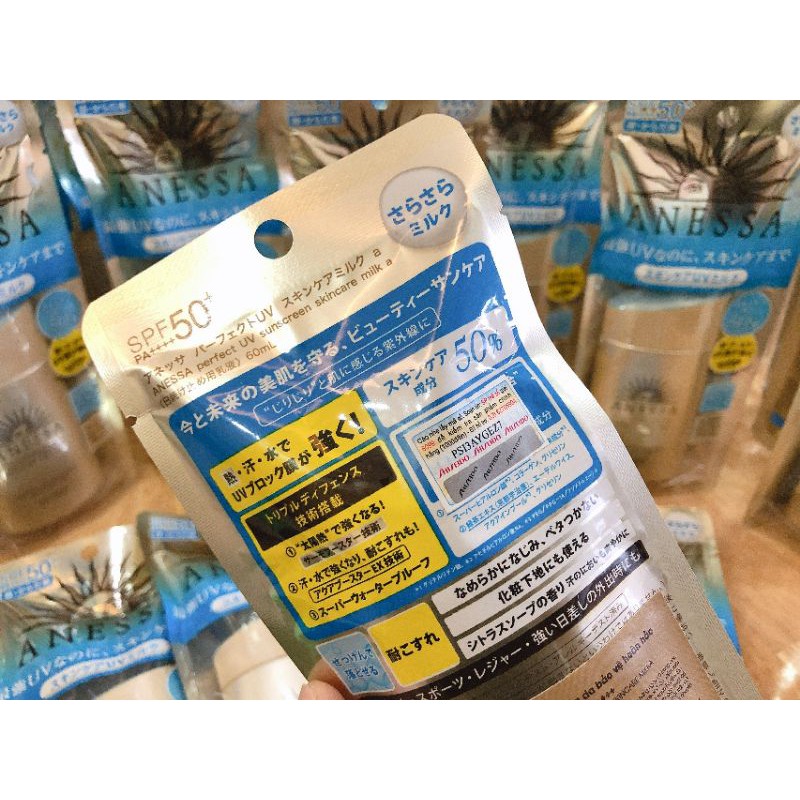 [Mã COS1904 giảm 8% đơn 300K] (💥HOT SALES DATE 2025 💥) Kem Chống Nắng Shiseido Anessa 60ml Perfect UV Milk. | BigBuy360 - bigbuy360.vn