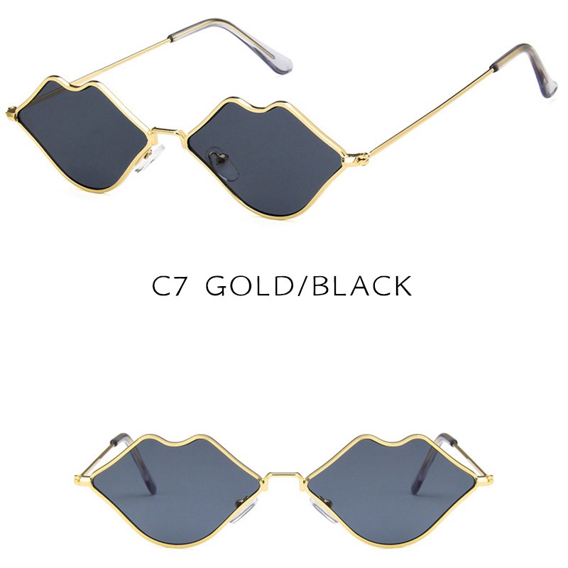 ✨READY STOCK✨INS Fashion Small Mouth Fashion Sunglasses Women/Men UV400 Protect