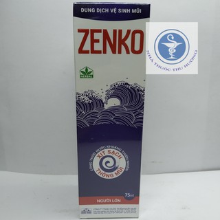 XỊT VỆ SINH MŨI ZENKO 75ml