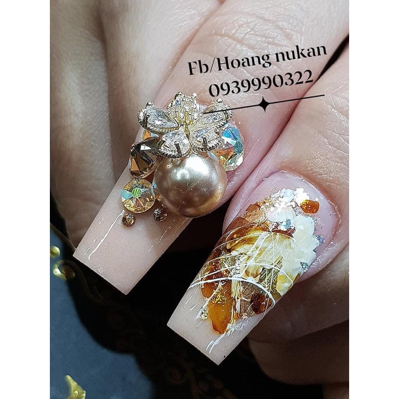 1 Charm Đá Cao Cấp Hot: Hoa Mai, bông tuyết