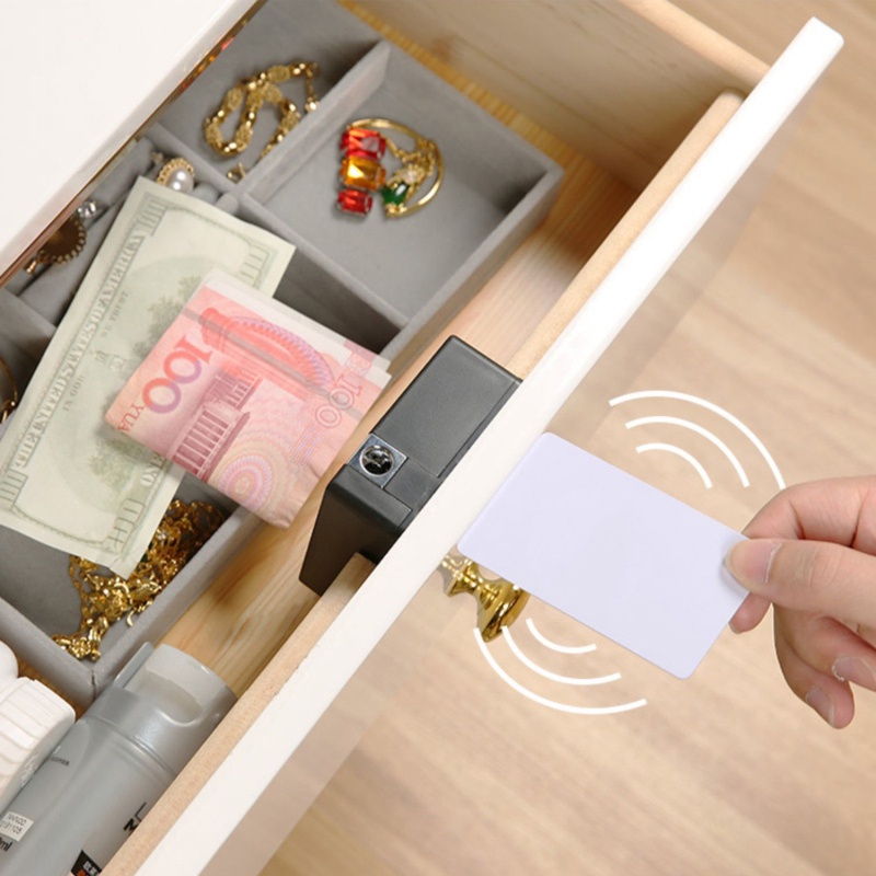 Khóa cửa kỹ thuật số không cần chìa khóa điện tử Khóa thẻ tủ Rfid ẩn vô hình cho hoa ngăn kéo riêng
