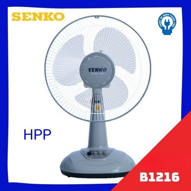 Quạt điện Senko cao cấp - Quạt bàn 1213 - 1216