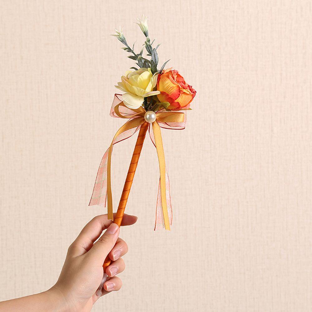 PISTA Bút Bi Đính Hoa Hồng Giả Dùng Làm Quà Valentine