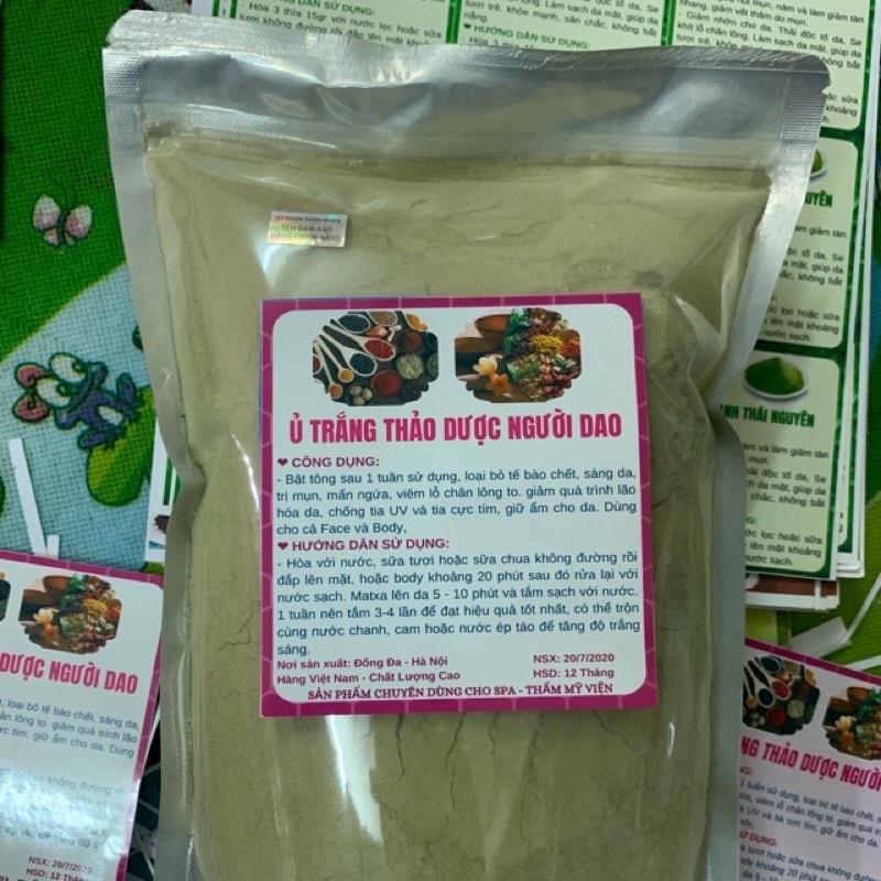 Bột ủ trắng thảo dược người dao 100gr