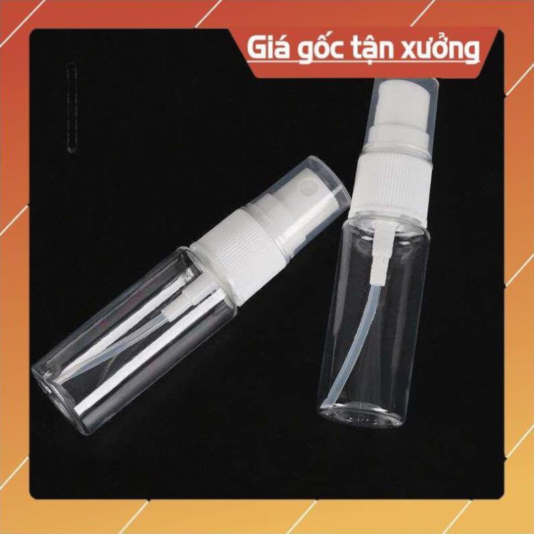 Chai Xịt Phun Sương ❤ TOP GIÁ RẺ ❤ Chai nhựa pet xịt phun sương 10ml,20ml chiết mỹ phẩm ,Xưởng Chai Lọ