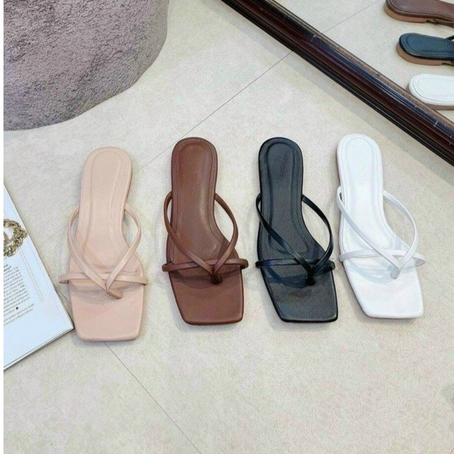Dép nữ xỏ ngón quai mảnh , dép kẹp thời trang siêu xinh ẢNH THẬT SHOP CHỤP