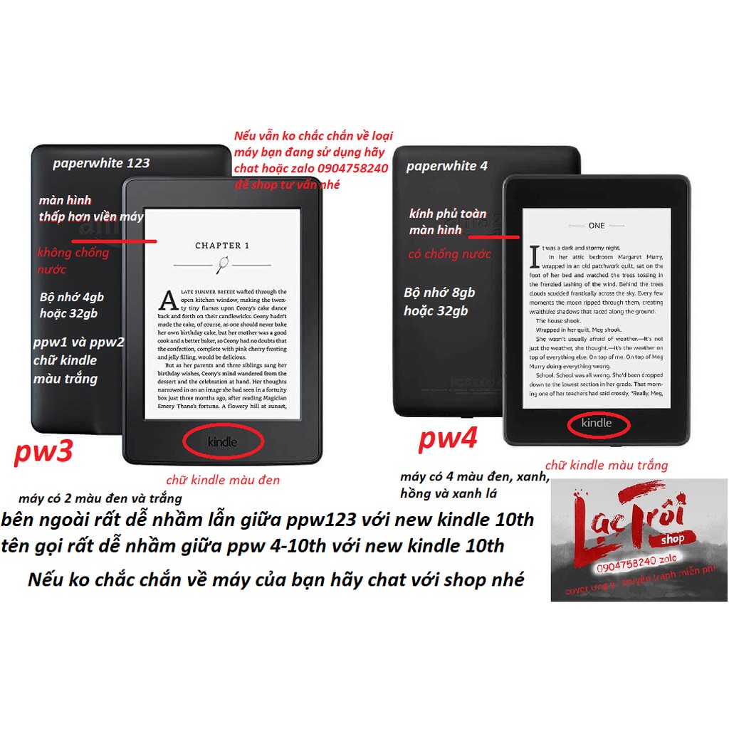 [Kindle Paperwhite] Bao da Vải Denim cao cấp | BigBuy360 - bigbuy360.vn