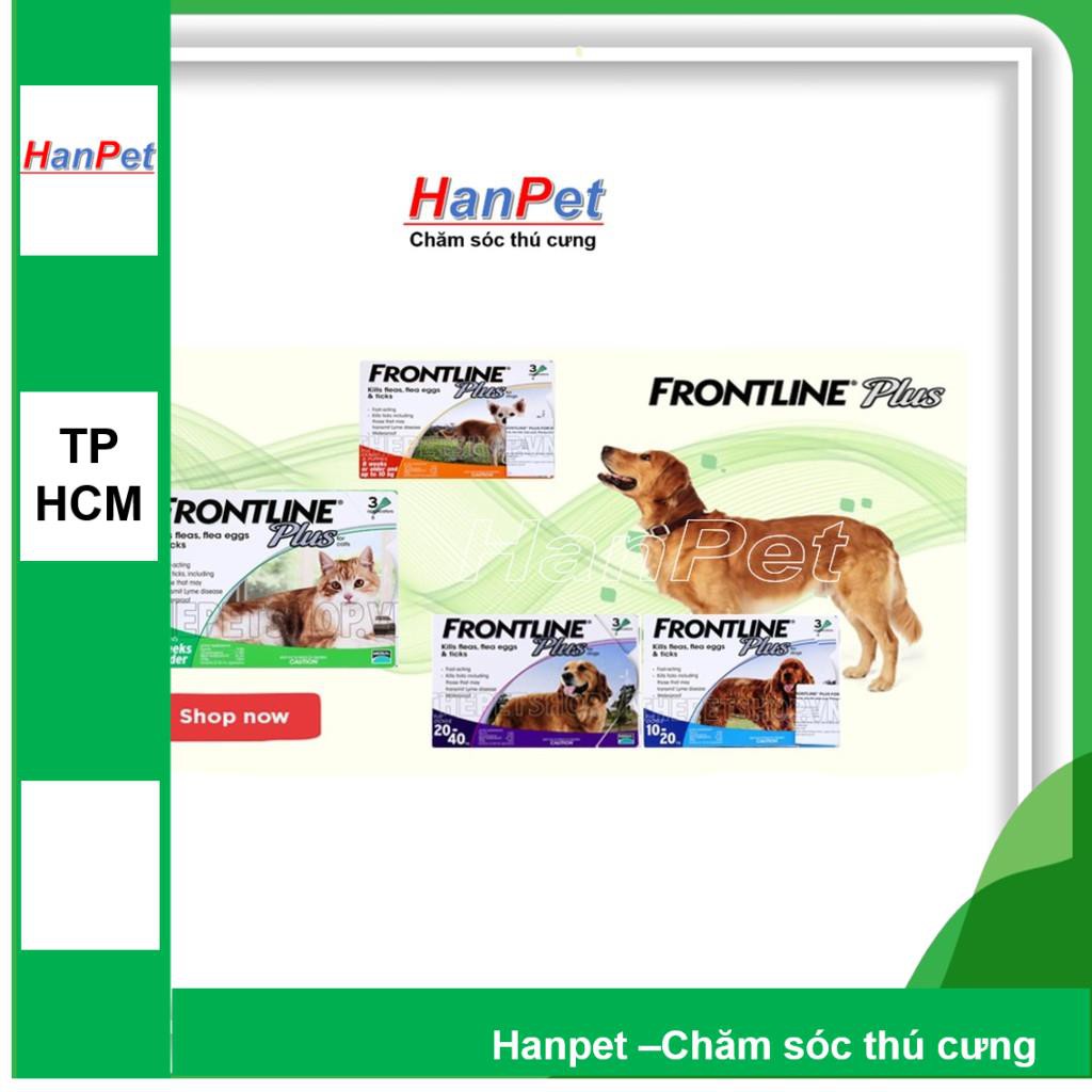 HCM-nhỏ gáy trị ve rận FRONTLINE FLUS Nhập từ Pháp (chó nhỏ 8 tuần - 10kg) hanpet 112