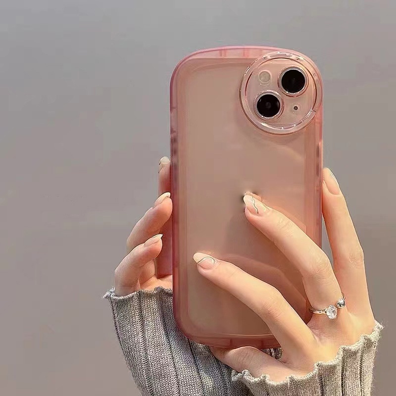 Ốp Điện Thoại Mềm Trong Suốt Đơn Giản Cho iphone 11 12 13 pro max mini XR XS 7 8 + plus