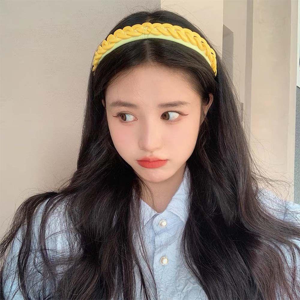 JARRED Băng Đô Bện Tóc Màu Kẹo Đơn Giản Dành Cho Nữ