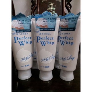 SỮA RỬA MẶT Senka Speedy Perfect White Clay 120g ,50gr (hàng cty)
