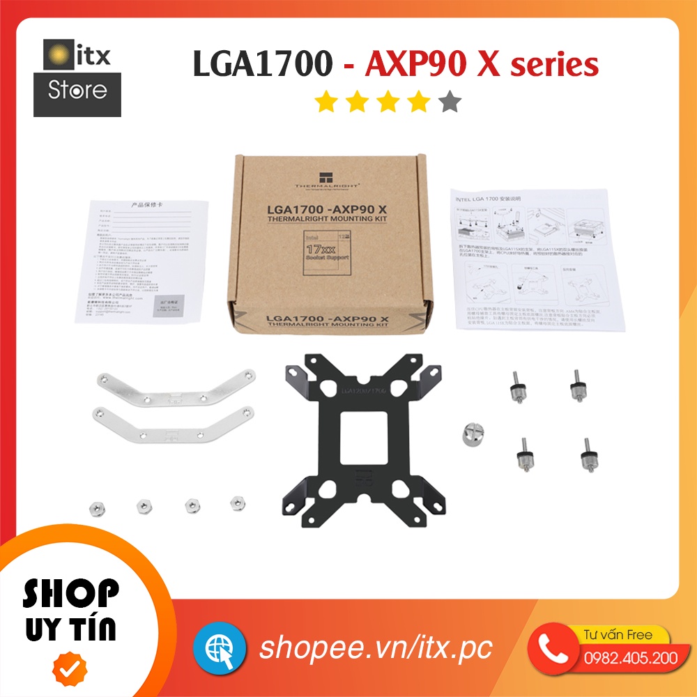 - Gông LGA1700 cho tản nhiệt AXP90 Series