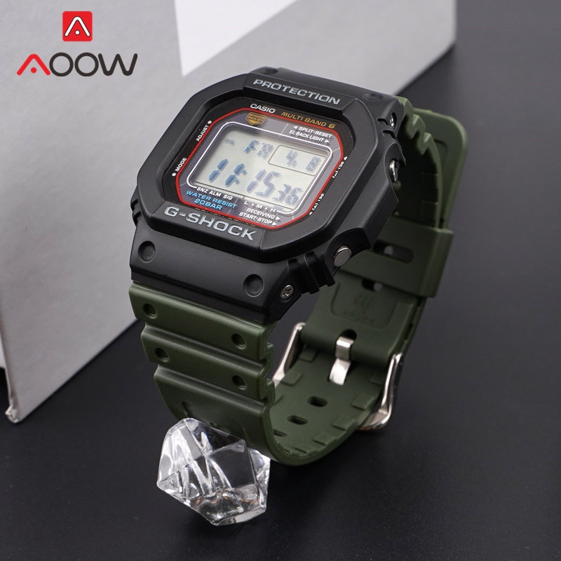 Dây Đeo Thay Thế Bằng Cao Su Và TPU Cho Đồng Hồ Casio G-SHOCK DW-5600 GW-M5610 GW-B5600 GA-2100