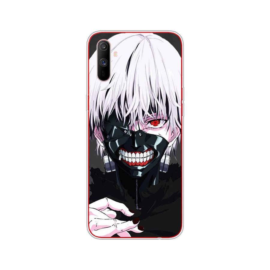 Ốp Lưng Điện Thoại Bằng Silicone Tpu Mềm Hình Tokyo Ghoul Cho Oppo Realme C3 / A1K / A37 / Neo 9 / F1 / A35 / F9 Pro