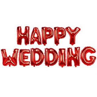 Bộ chữ trang trí Happy Wedding
