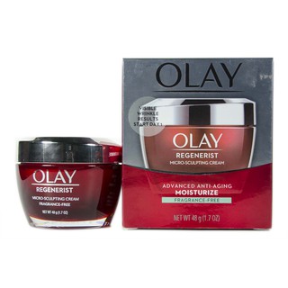 Kem dưỡng da chống lão hóa Olay Regenerist Micro-Sculpting Cream Face Moisturizer 1.7 Oz (48g)