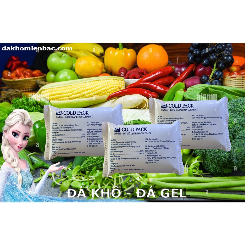 ĐÁ KHÔ ĐÁ GEL  - 500gram - Loại 3