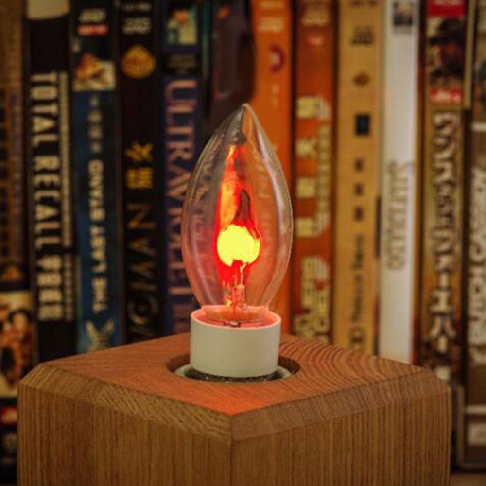 E27 Simulation Flame Fire LED Bulb 220V 3W Retro Pendant Lamp Lighting Bulb