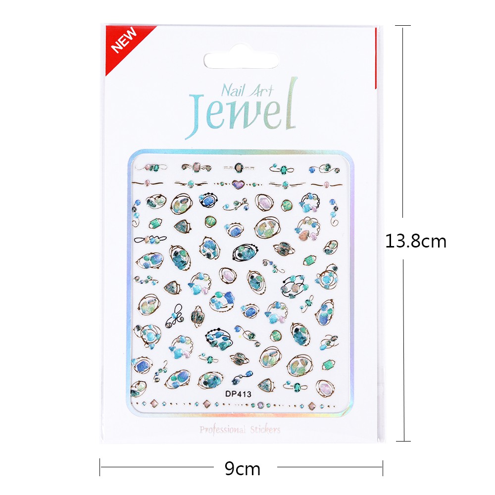 [Hàng mới về] Miếng dán trang trí móng 3D xinh xắn