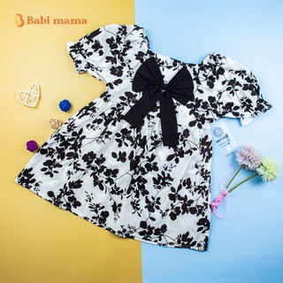 Đầm Cotton Dáng Chữ A In Hoa Thời Trang Mùa Hè Phong Cách Phương Tây Cho Bé Gái