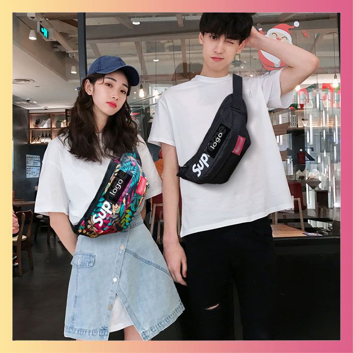 (HOT) Túi bao tử S.U.P nhiều màu  Cao cấp-Túi đeo chéo- Thời trang-Phong cách-Cá tính-Đảm bảo chất lượng(0052-25) | BigBuy360 - bigbuy360.vn