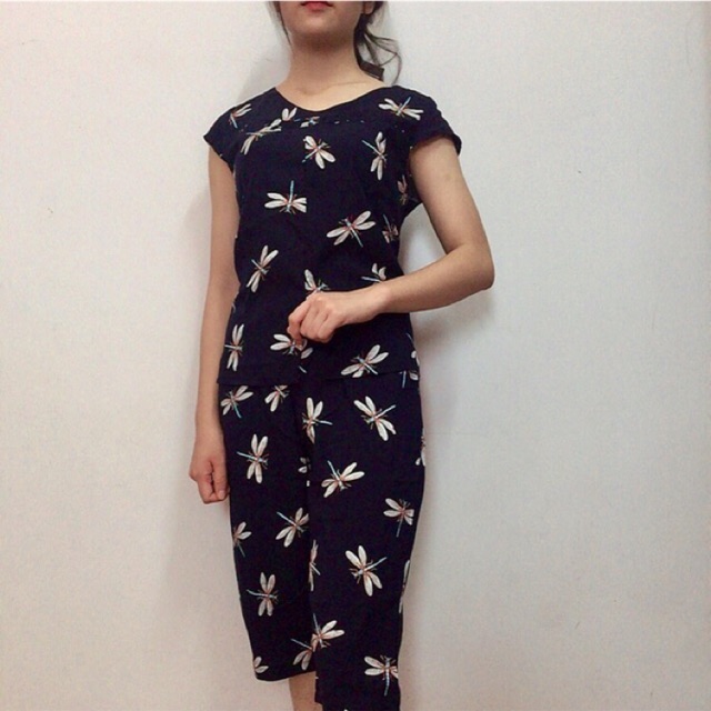 [ XẢ KHO ] BỘ LANH THÁI HOẠ TIẾT SIÊU MÁT, PHỐI NGỰC XINH XẮN.