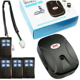 Điều khiển motor cửa cuốn kèm 4 tay khiển tần số 433Mhz