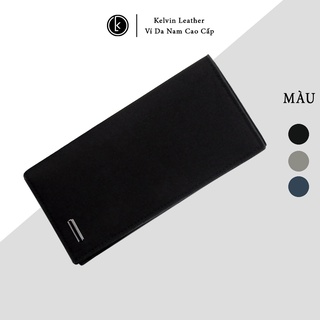 Ví dài nam cầm tay đẹp cao cấp nhiều ngăn phong cách Hàn Quốc chất vải canvas bền chống nước Kelvin V1126