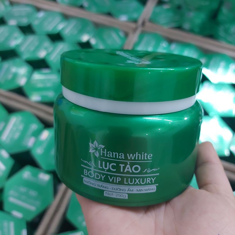 Dưỡng body hana white lục tảo 250g