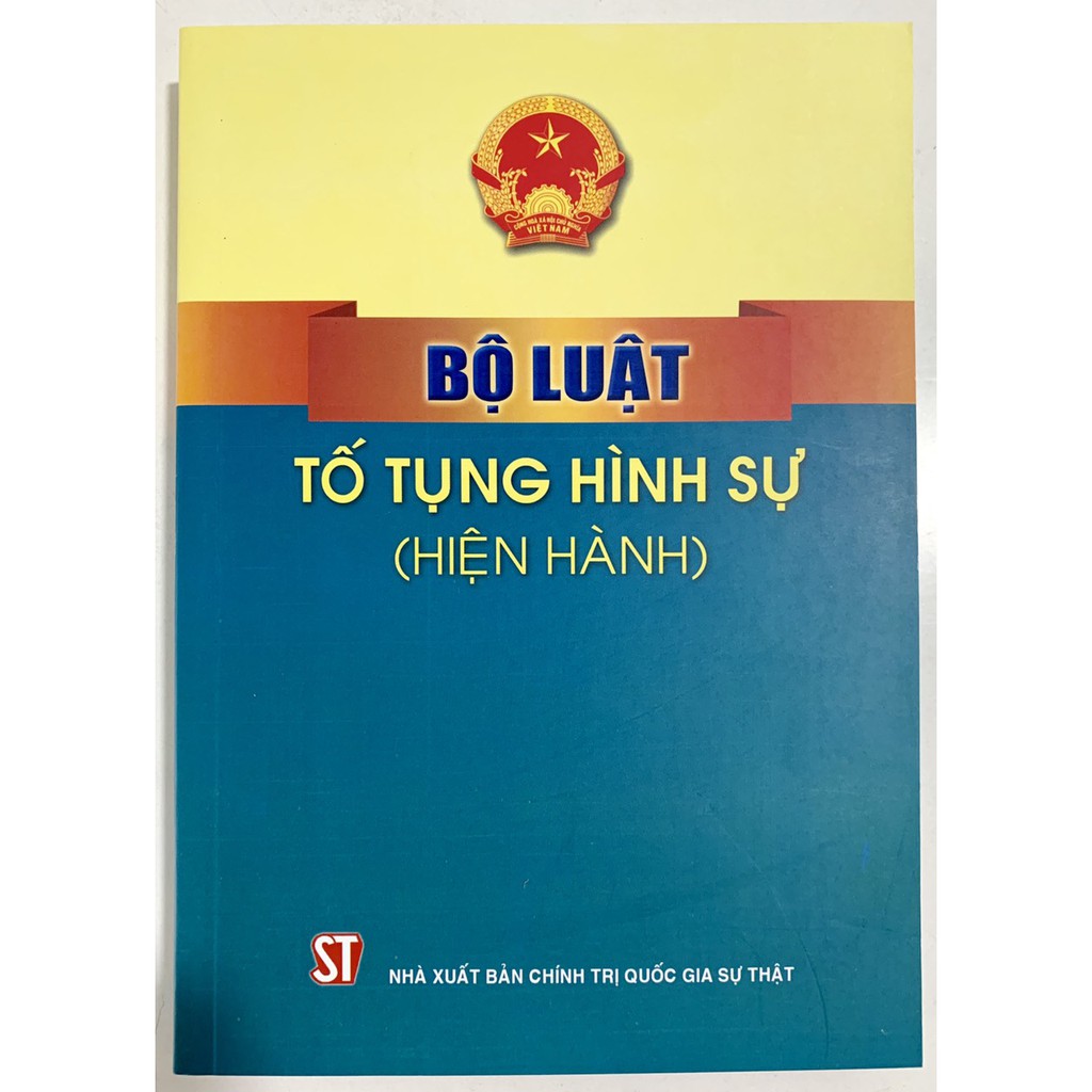 [Mã LIFE2410K giảm 10K đơn 20K] Sách - Bộ Luật Tố Tụng Hình Sự