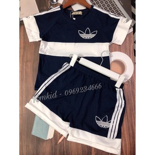 Set Bộ Quần Áo Thể Thao ADIDAS Cho Bé [HÀNG QUẢNG CHÂU CAO CẤP] Siêu Xinh Và Rất Năng Động Cho Bé 8-18kg