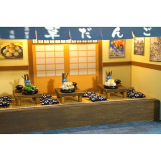 MÔ HÌNH MINIATURE NHẬT - TIỆM BÁNH DANGO - QA02