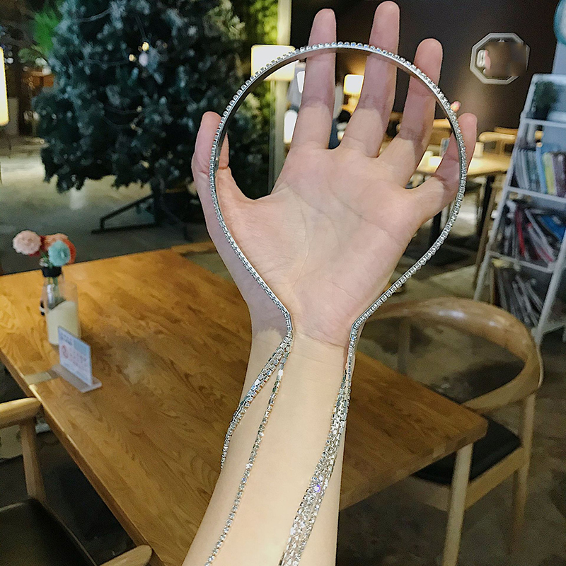 1 Băng Đô Đính Đá Thời Trang Nữ Tính