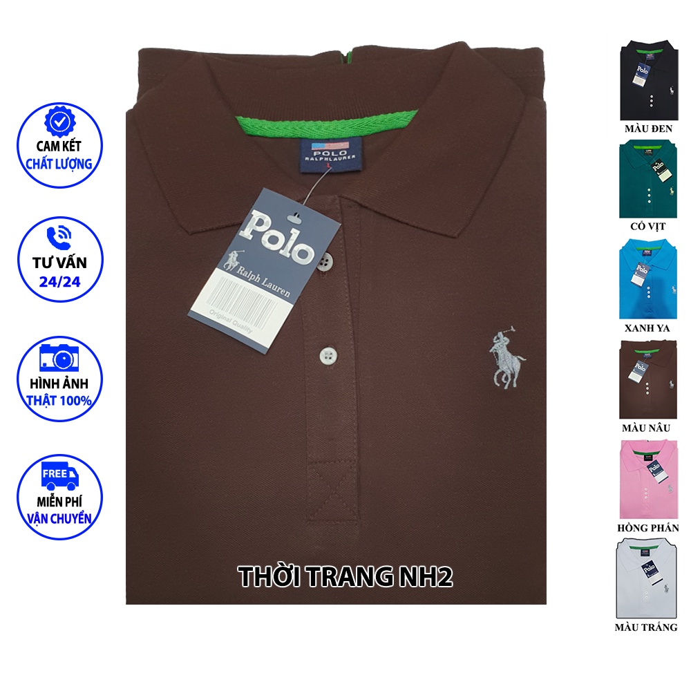 Áo Phông Nam Polo có cổ vải coton chất lượng cao mẫu mới hàng cao cấp xuất khẩu - Mã 04