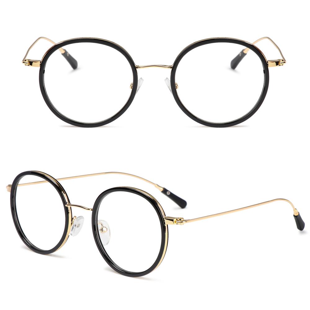 ESPO Mắt Kính Gọng Kim Loại Siêu Nhẹ Phong Cách Vintage