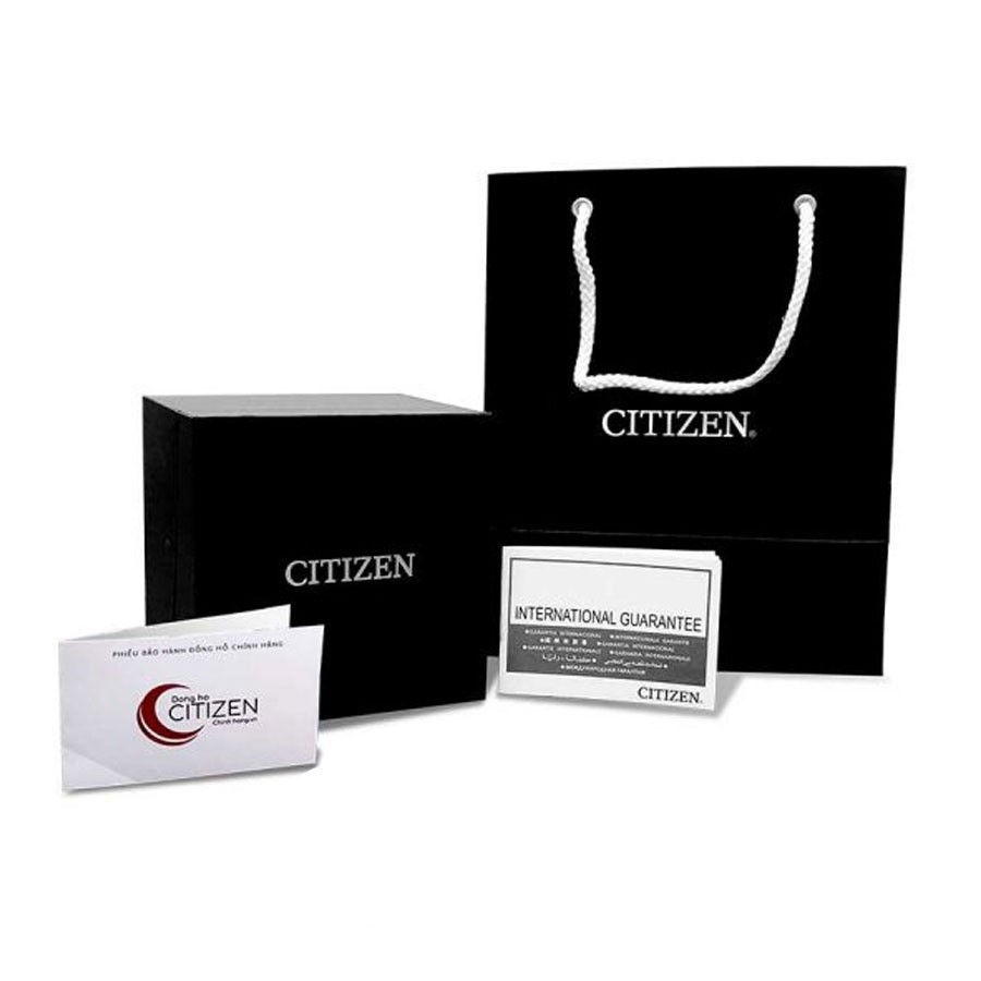 Đồng Hồ Nam Citizen Siêu Mỏng Dây Thép Không Gỉ AR1135-87E - Mặt Đen