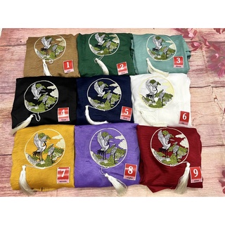 SET ĐỒ ĐI CHÙA TAY PHỒNG THÊU NGỌC BỘI (CÓ BIGSIZE)