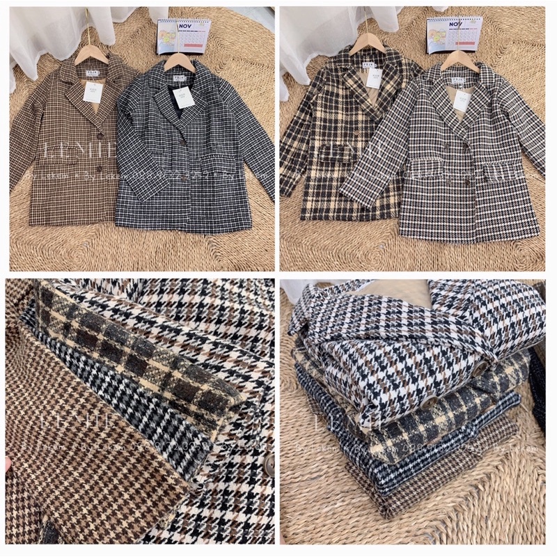 Áo dạ 2 lớp hàng QC size S M